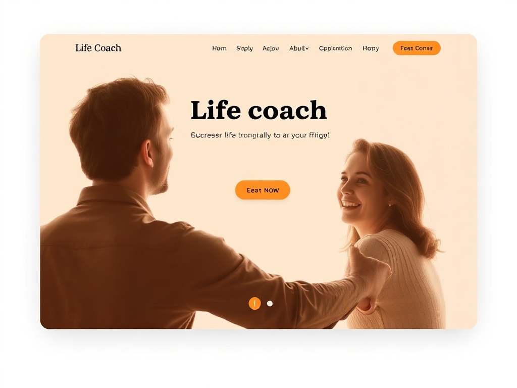 Jasmine T. landing page — life coach