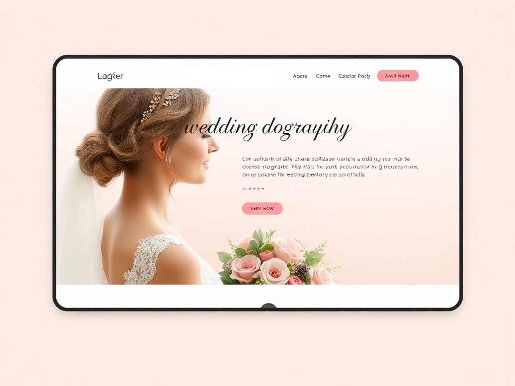 Priya S. landing page — freelance photographer